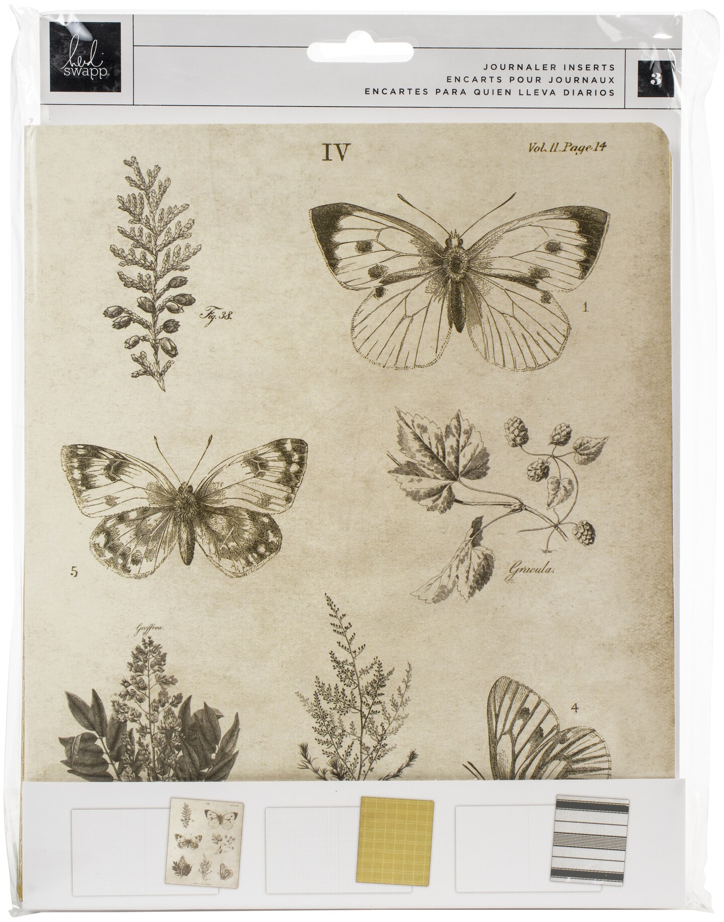 Heidi Swapp Storyline Chapters Insert Book Set-The Journaler