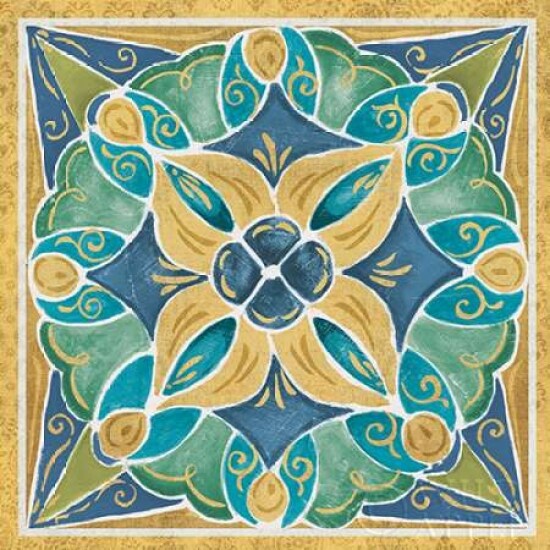Free Bird Mexican Tiles II Poster Print by Daphne Brissonnet - Item # VARPDX21871