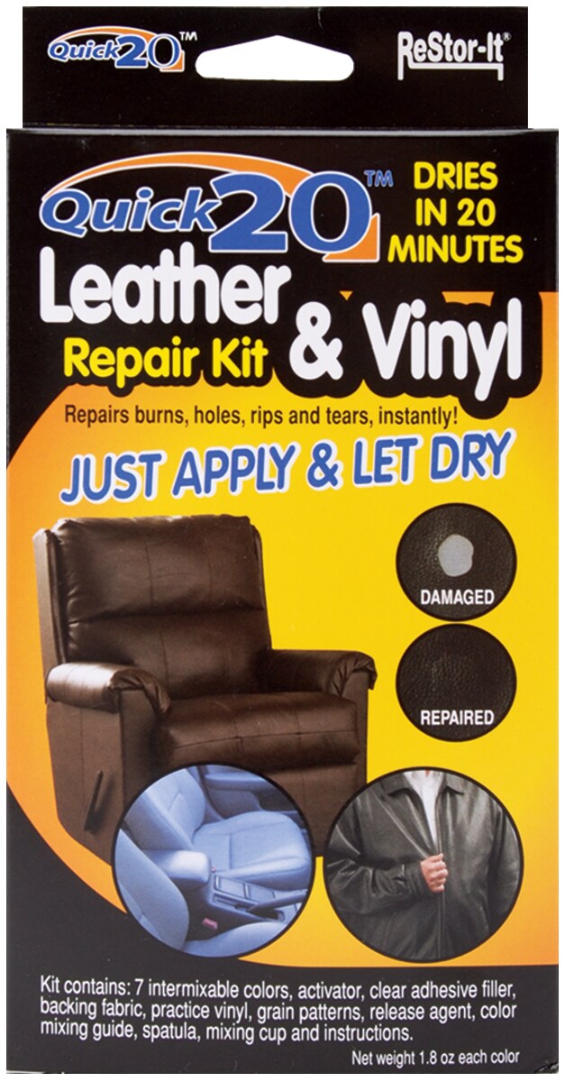 Restor-It Quick 20 Leather & Vinyl Repair Kit