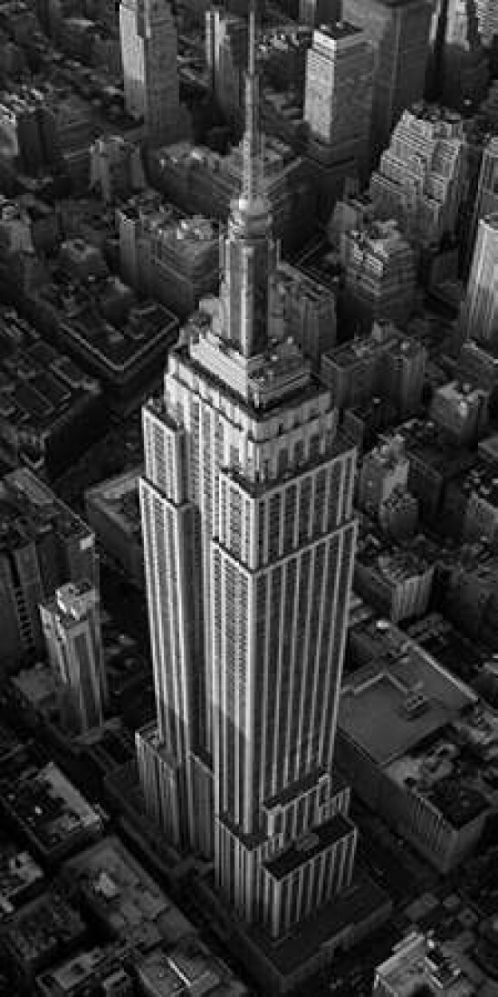 Empire State Building NYC Poster Print by Cameron Davidson - Item