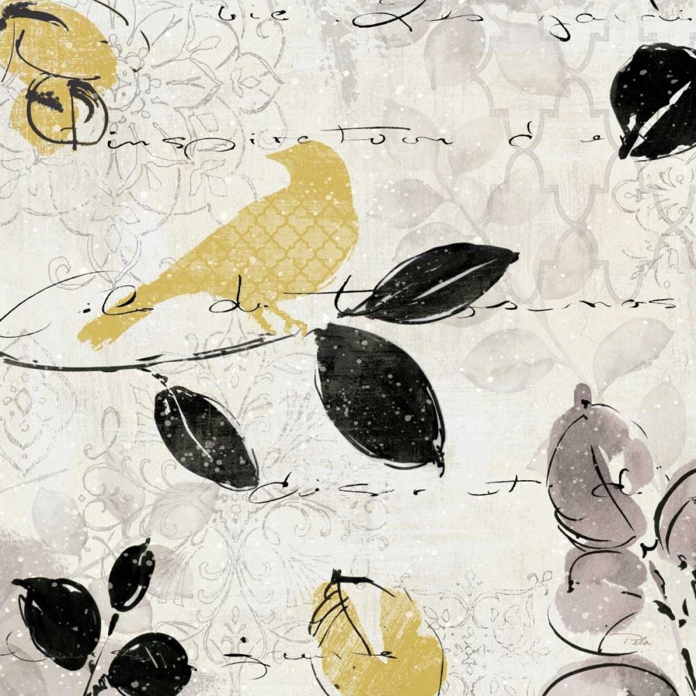 Plume and Motif I Poster Print by Pela ERR - Item # VARPDX14087