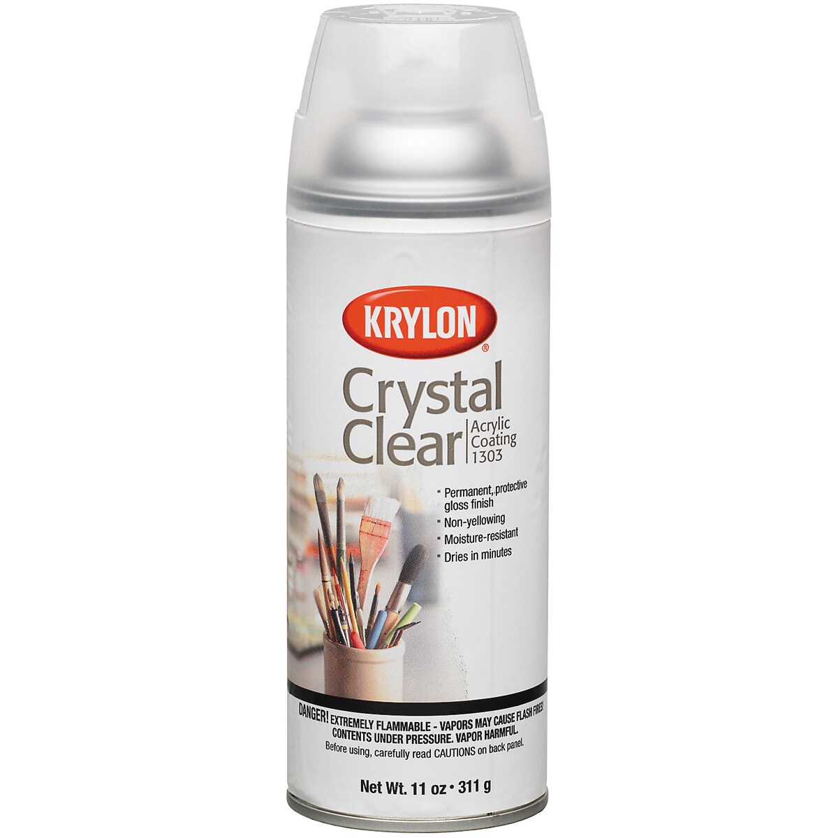 Krylon(R) Crystal Clear Acrylic Coating Aerosol Spray-11oz