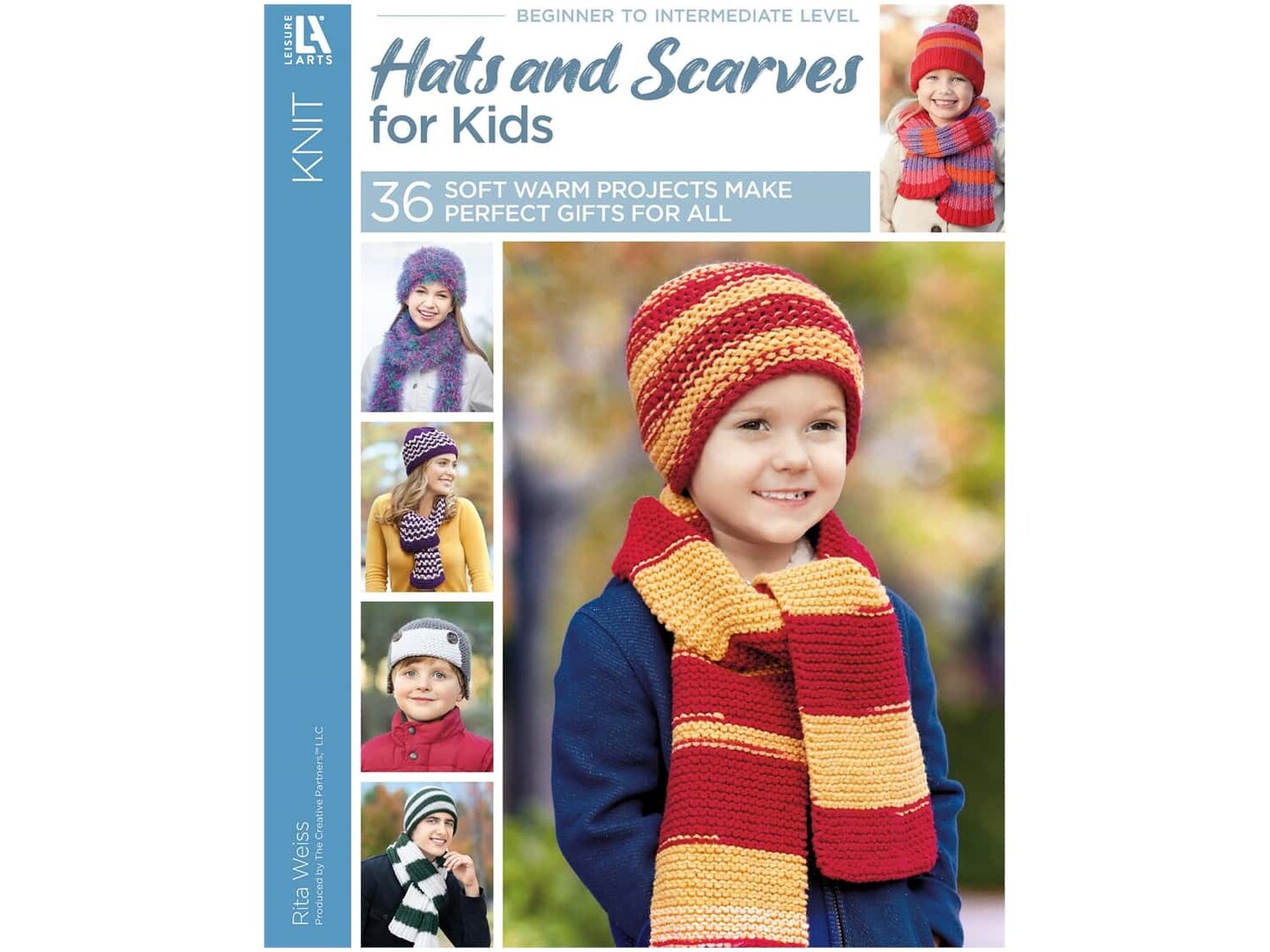 Leisure Arts Hats &#x26; Scarves For Kids Book