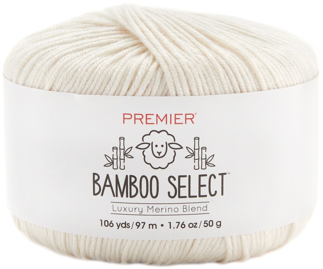 Premier Yarns Bamboo Select Yarn-Cream