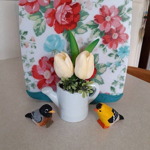 Züny Briefbeschwerer Vogel Robin Mini Braun/Orange