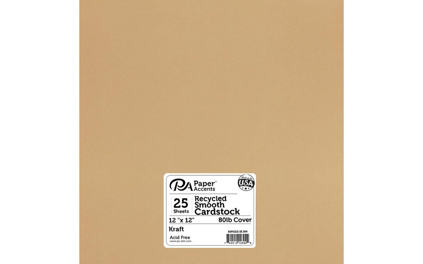 Thick Kraft Paperboard for Card Making, Scrapbooking, Packaging