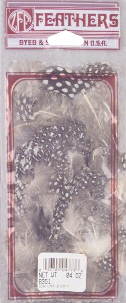 Zucker Guinea Plumage Feathers .04oz-Natural