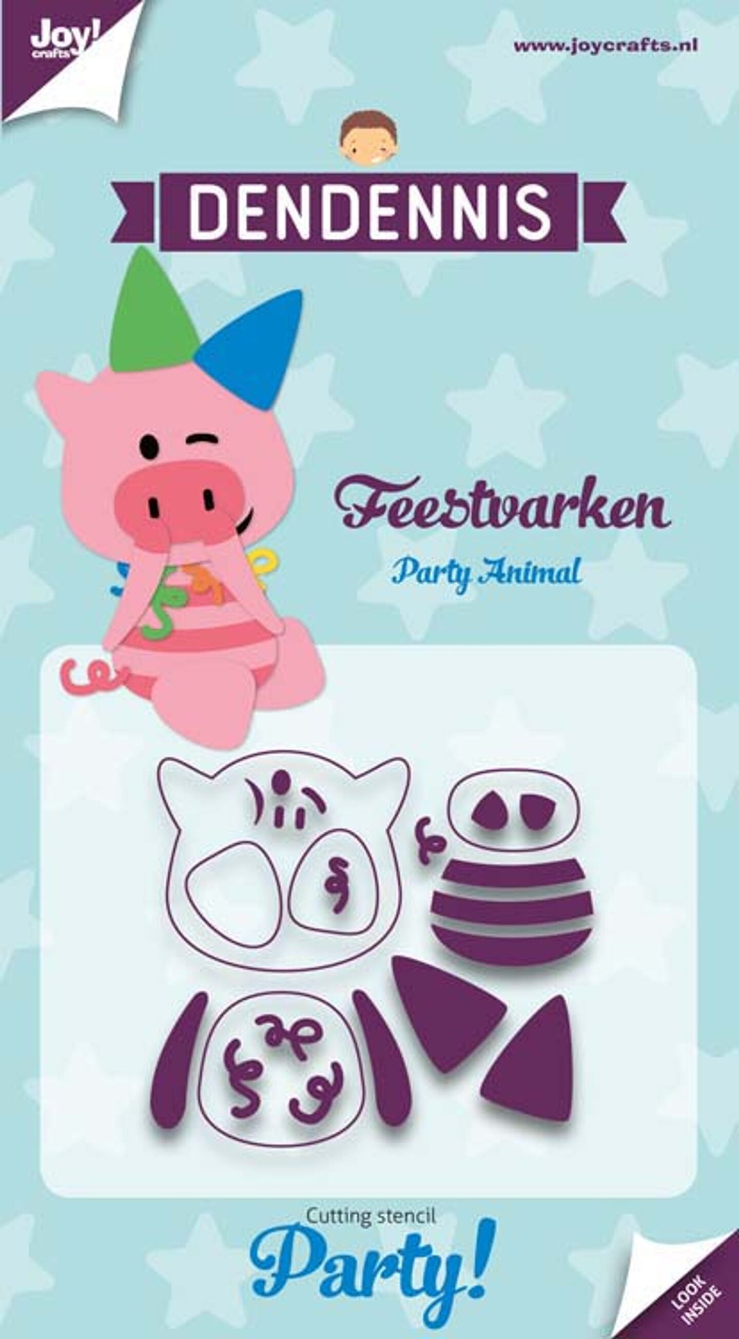 Joy! Crafts Joy! Craft Die - Dendennis Party - Party Pig