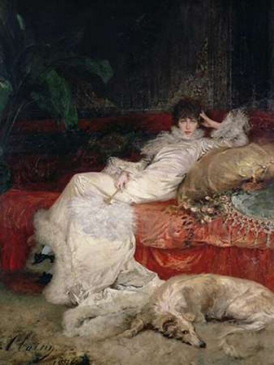 Sarah Bernhardt Poster Print by Georges Clairin - Item # VARPDX3GC082