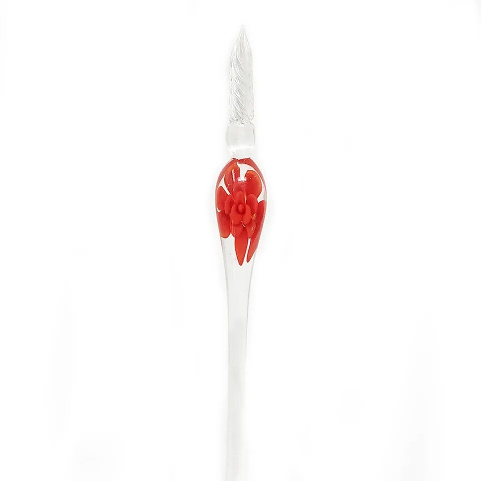 3D Glass Signature Pen Nib w/ Box