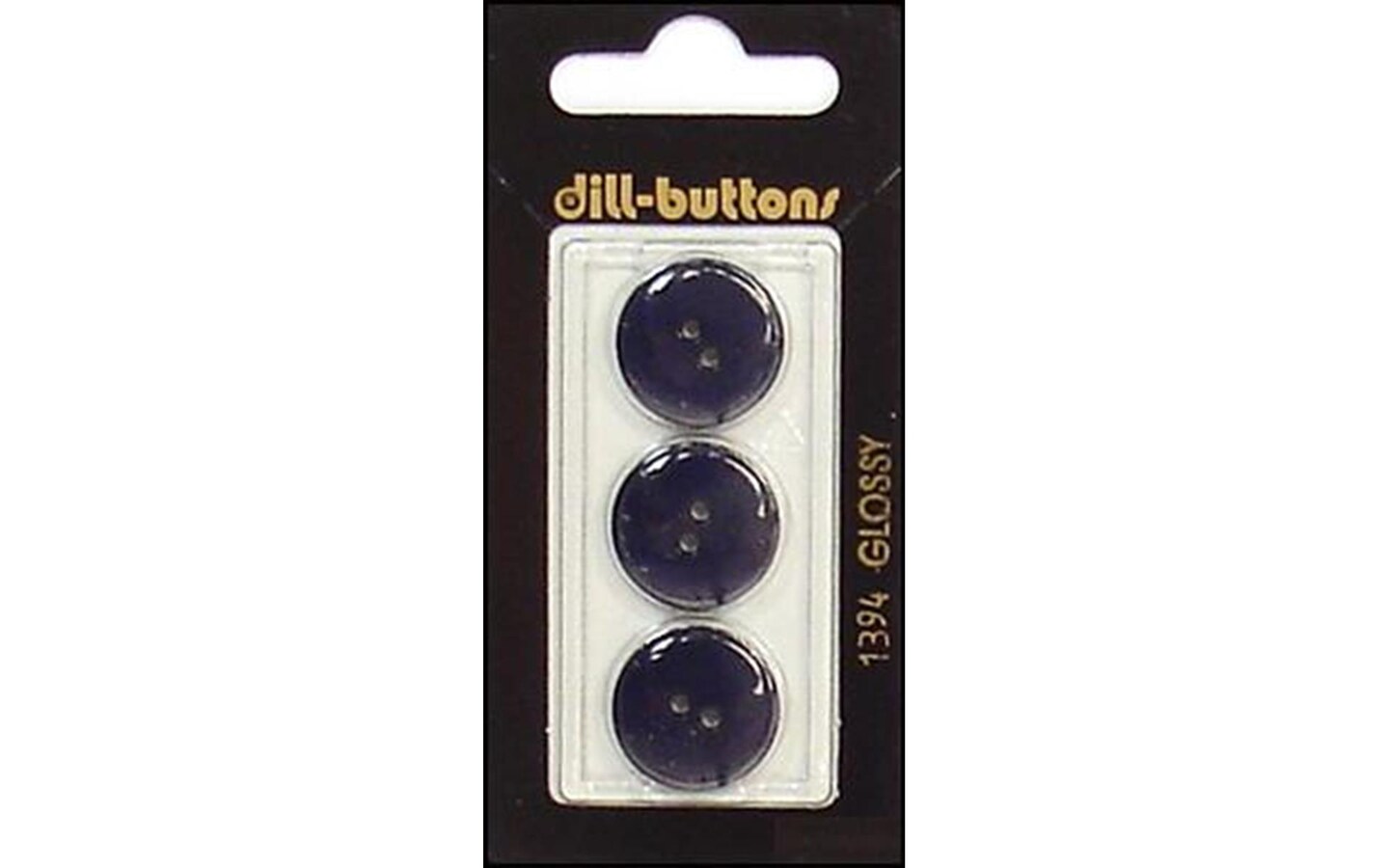 Dill Buttons 18mm 3pc 2 Hole Navy | Michaels