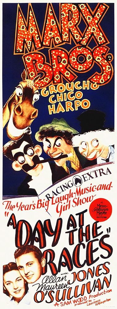 Marx Brothers - A Day at the Races 05 Poster Print by Hollywood Photo Archive Hollywood Photo Archive - Item # VARPDX486676