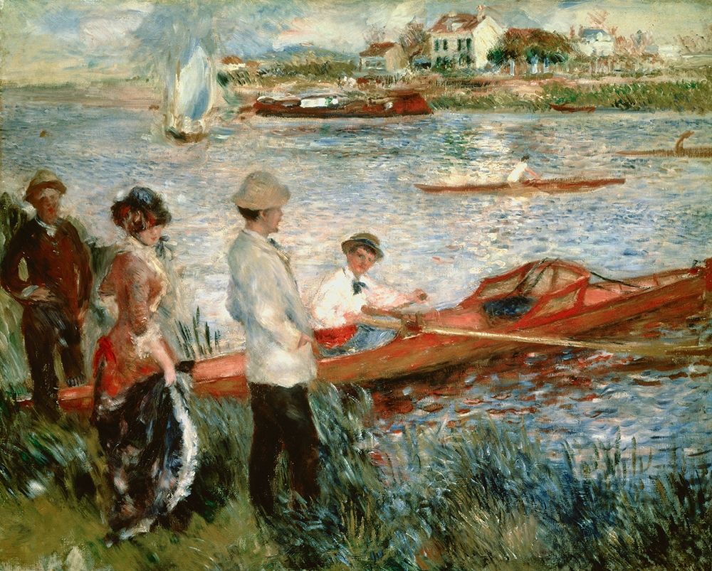Oarsmen at Chatou Poster Print by Pierre-Auguste Renoir - Item # VARPDX279660