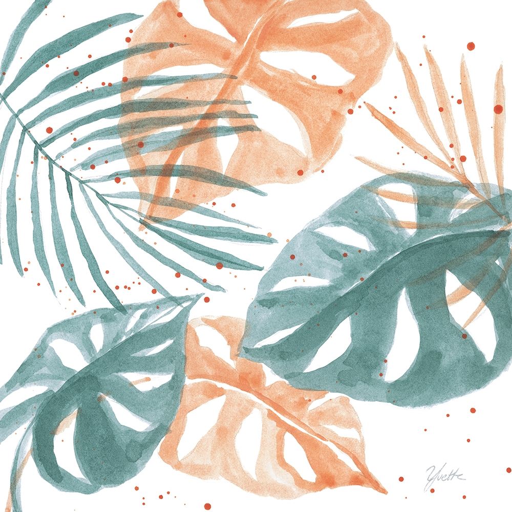 Palm Party II Poster Print by Yvette St.Amant - Item # VARPDXPOD60852