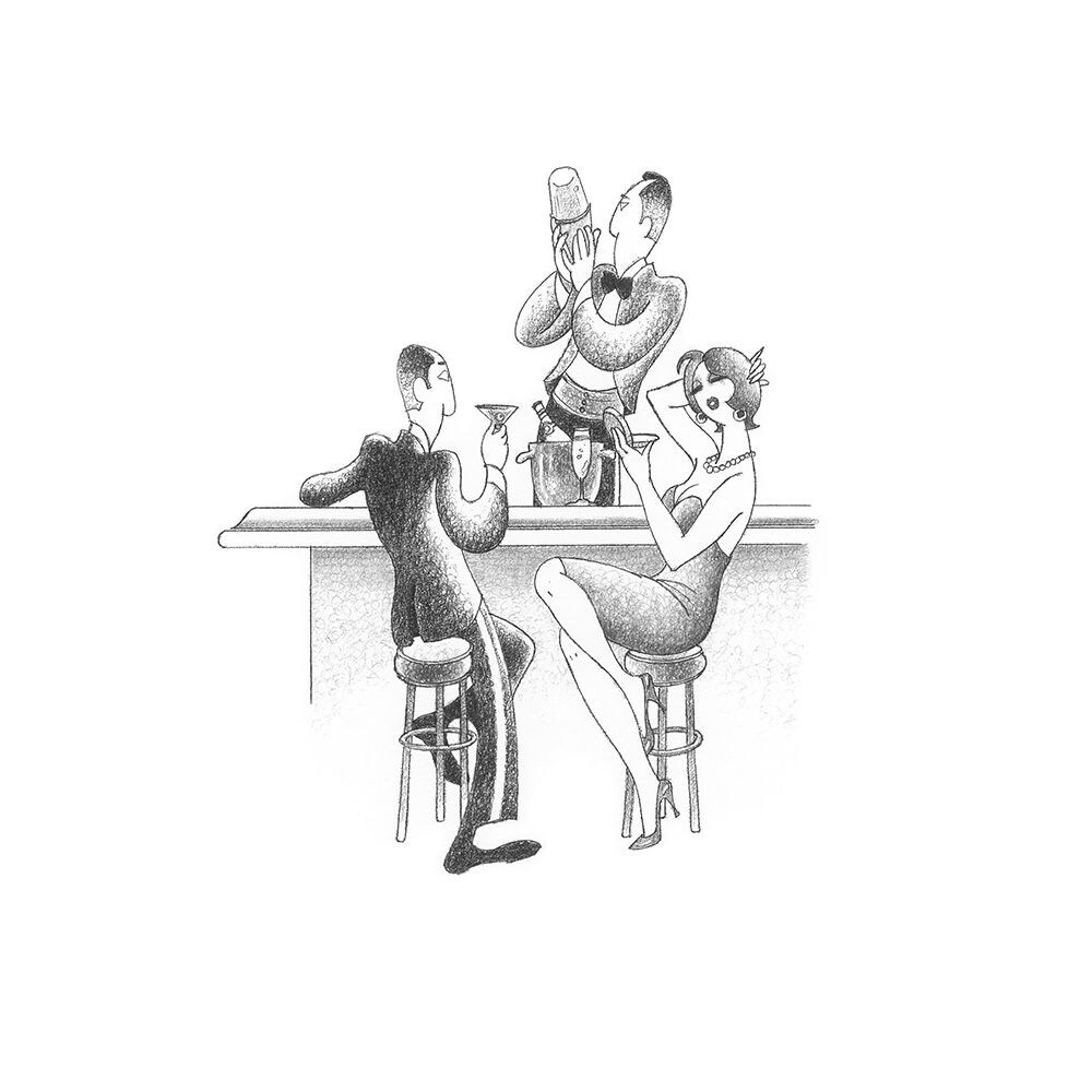 Let''s Do Cocktails Poster Print by Roger Vilar - Item # VARPDXFAF21