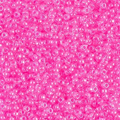 Miyuki 11 Round Seed Bead, 11-4301, Luminous Wild Strawberry, 13 grams