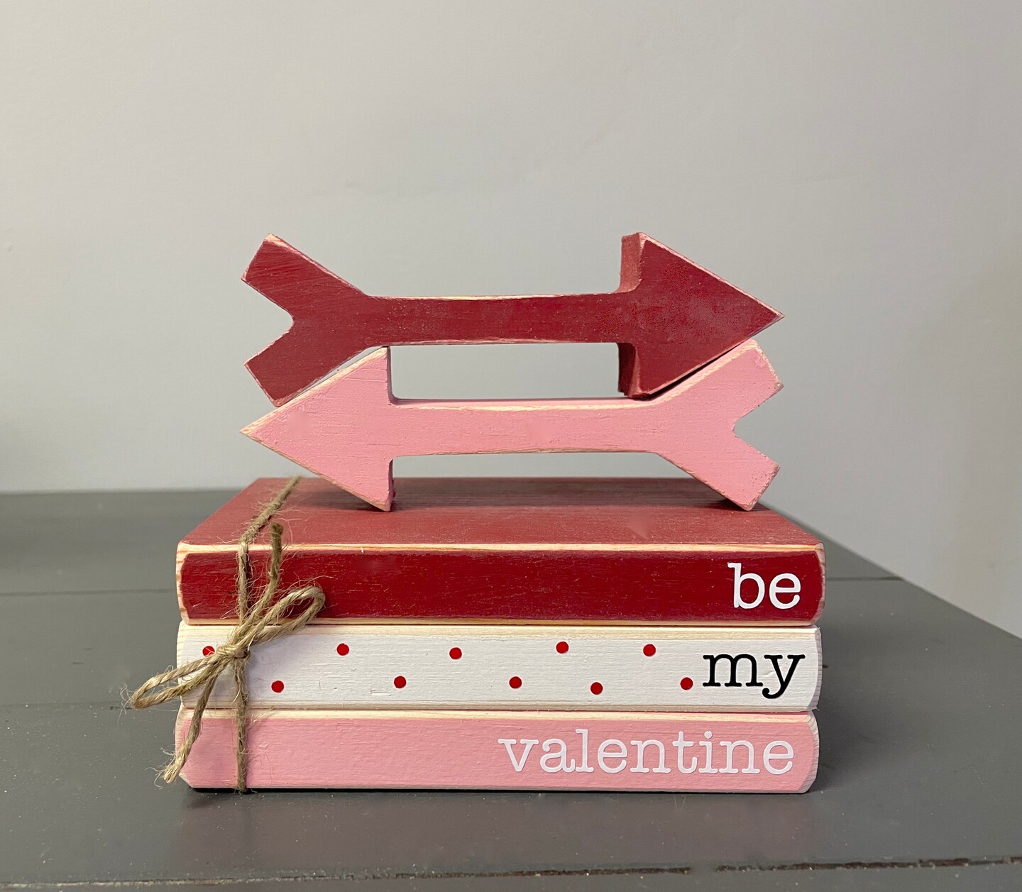 My DIY Valentine: A Pretty and Romantic Book Stack — The Home Envy