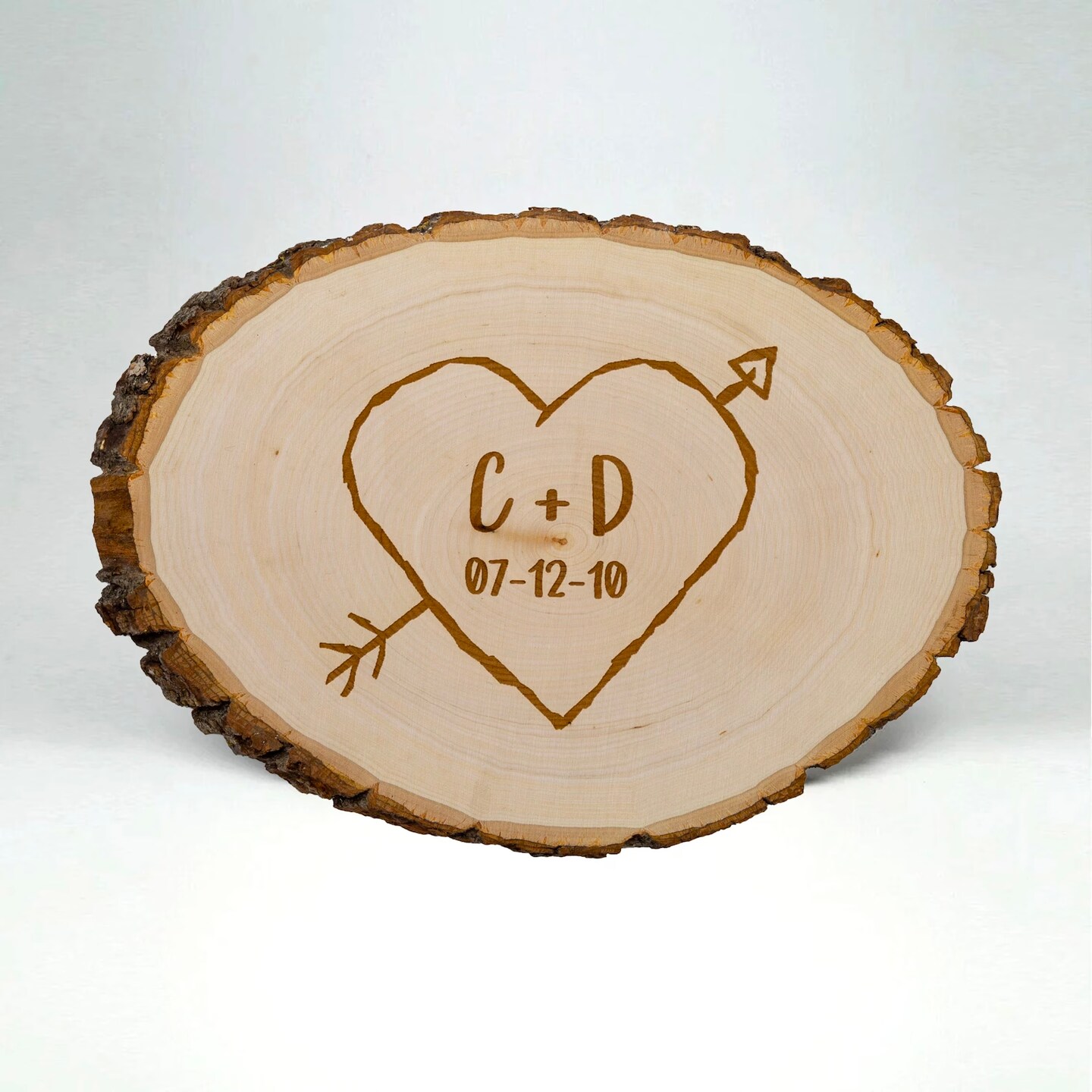 Traditional Wood Gift for 5th Anniversary-5 years of Marriage- Engraved Wood  | eBay