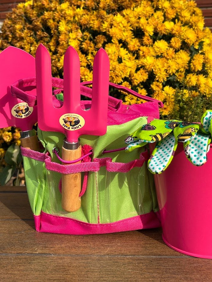 Children&#x27;s Gardening Kit - Pail &#x26; Bag Set