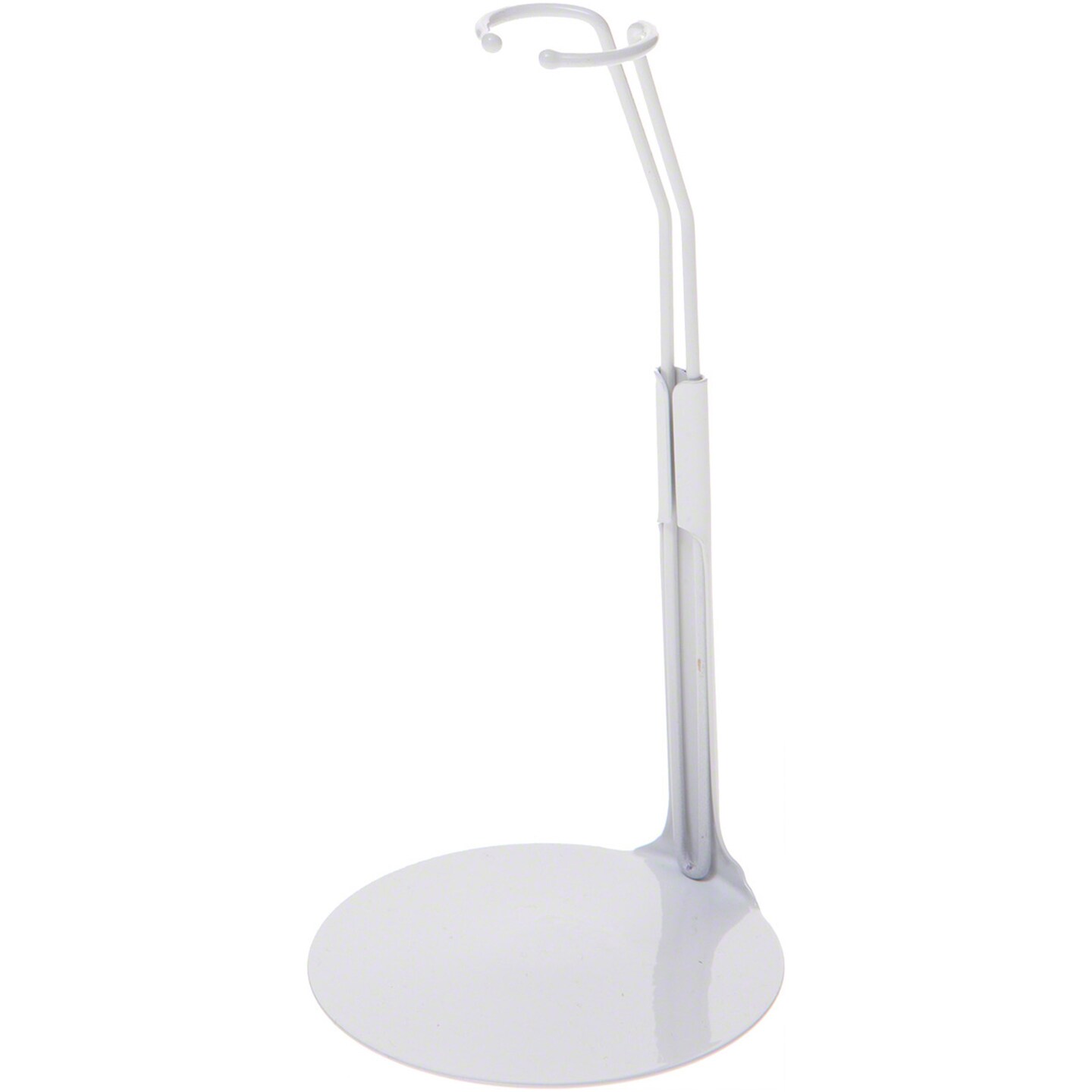 Kaiser 2301 White Adjustable Doll Stand, fits 9 to 10 inch Dolls, waist width adjusts from 1 to 1.25 inches