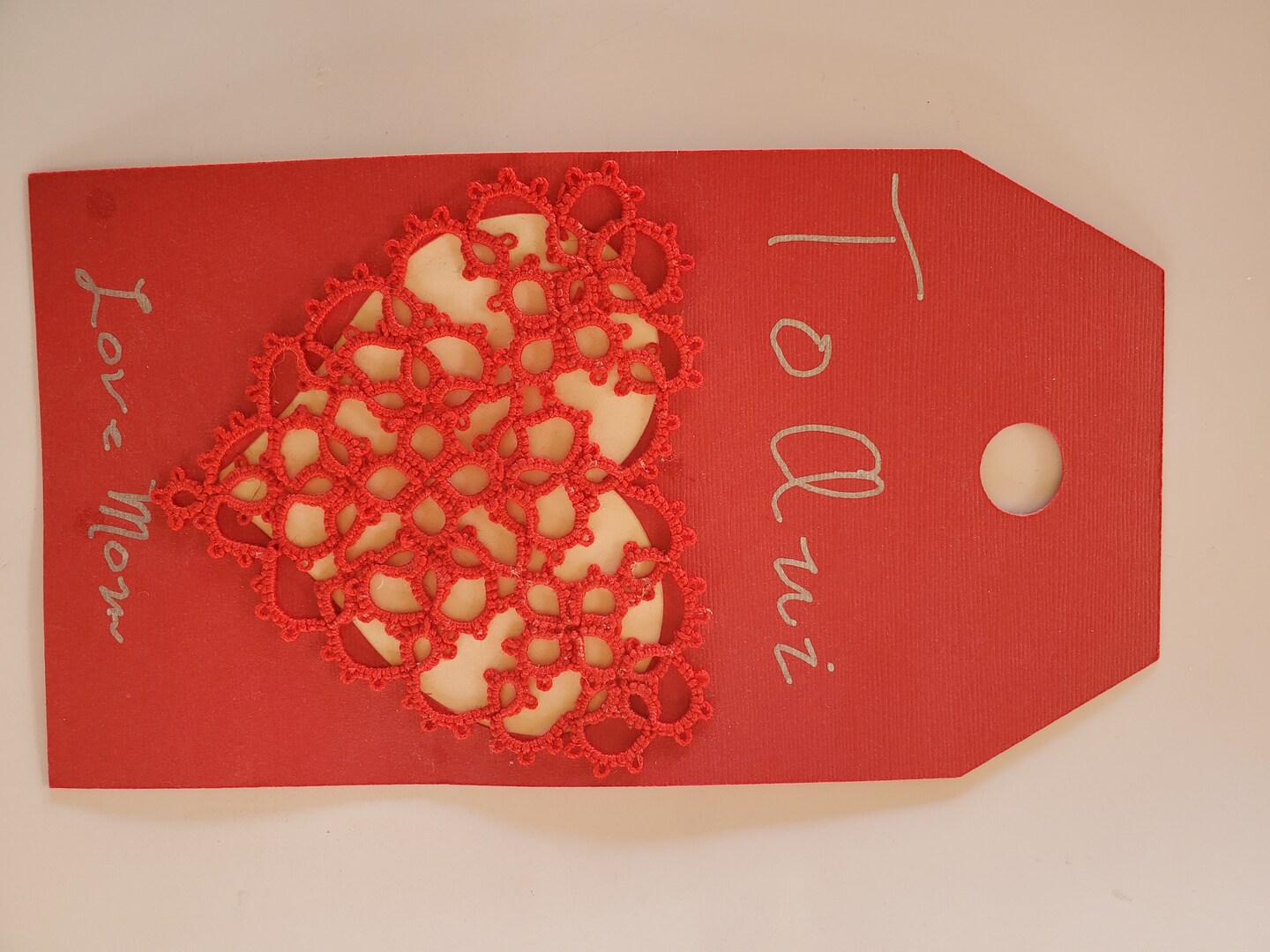 Pink lace heart | MakerPlace by Michaels