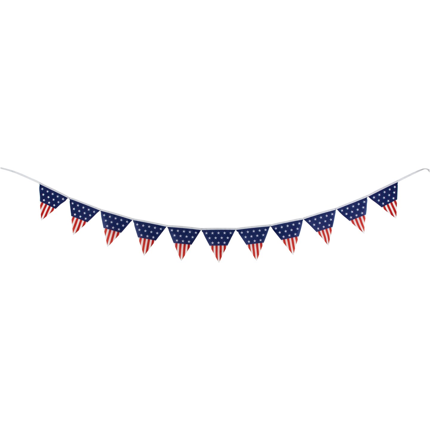 Northlight 9.75' Americana Pennant USA Flag Hanging Wall Banner