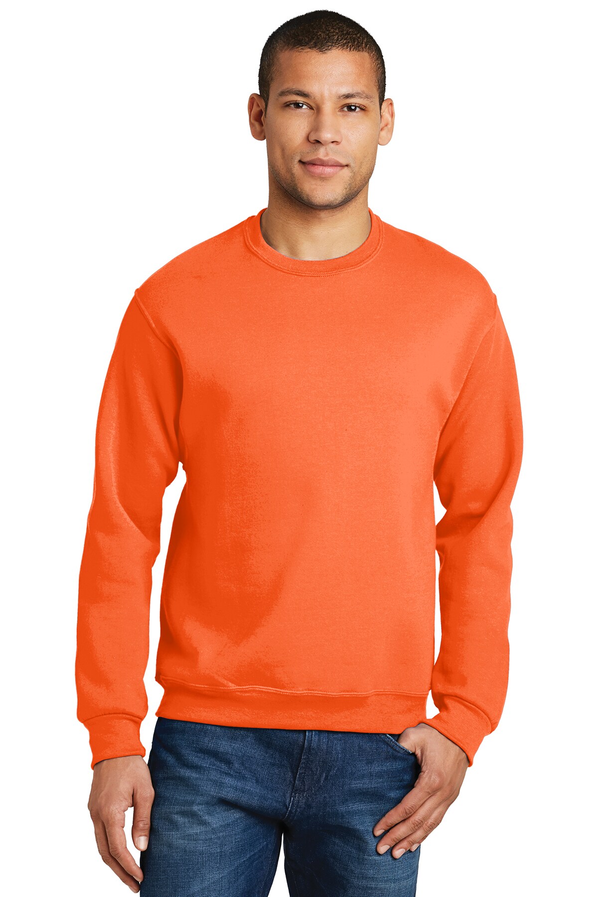 JERZEEAS® NuBlend Crewneck Sweatshirt