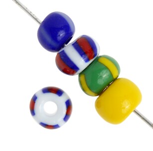 John Bead Assorted Opaque Mixed Czech Glass Seed Beads, 500g