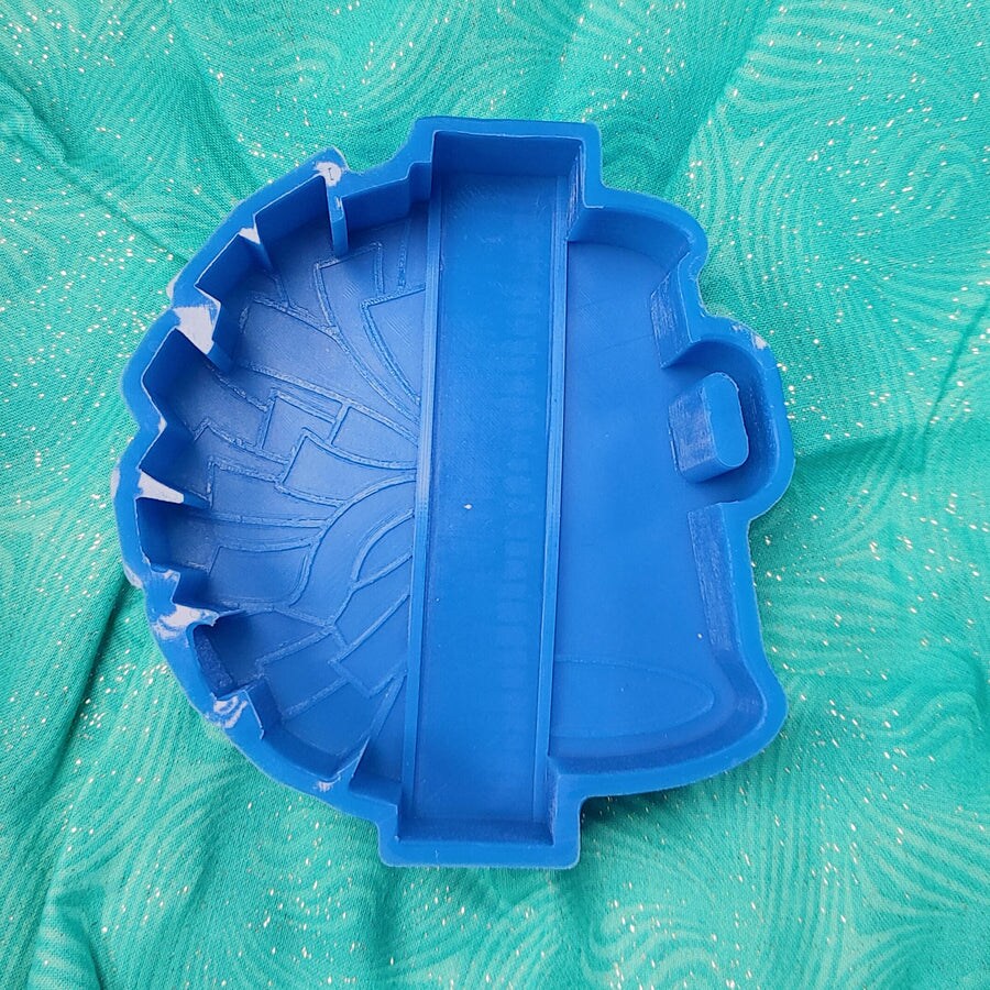 Cheer Megaphone &#x26; Pom Poms Silicone Freshie Mold