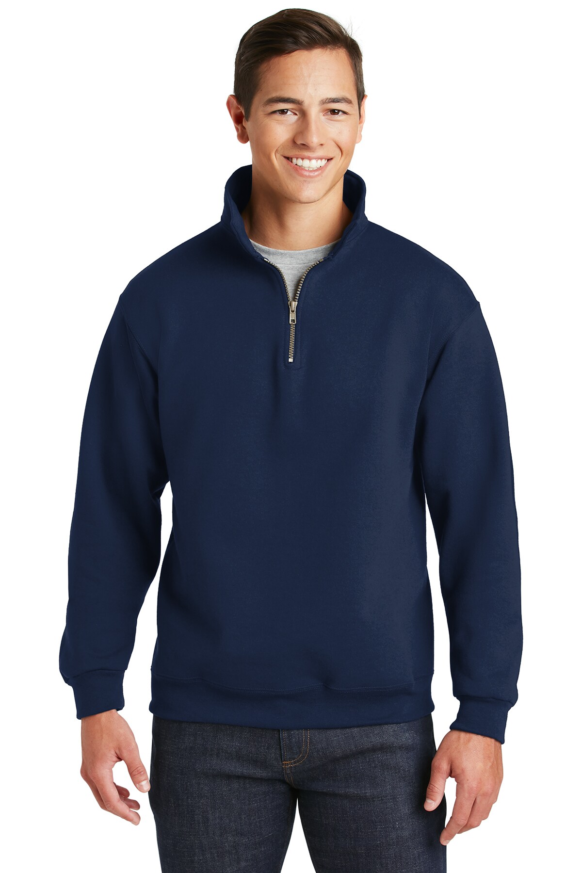 JERZEES&#xAE; 1/4-Zip Sweatshirt with Cadet Collar