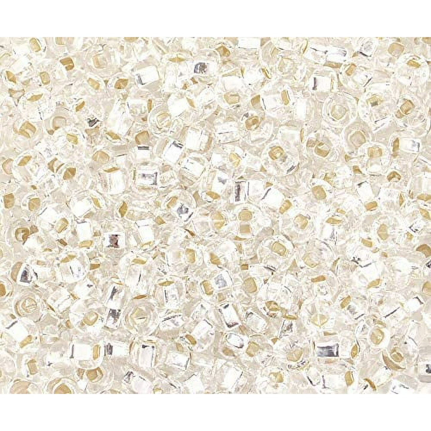 John Bead 6/0 Silver Lined Czech Glass Seed Beads, 500g