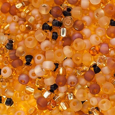 John Bead Czech Glass Seed Beads Assortment, 24g