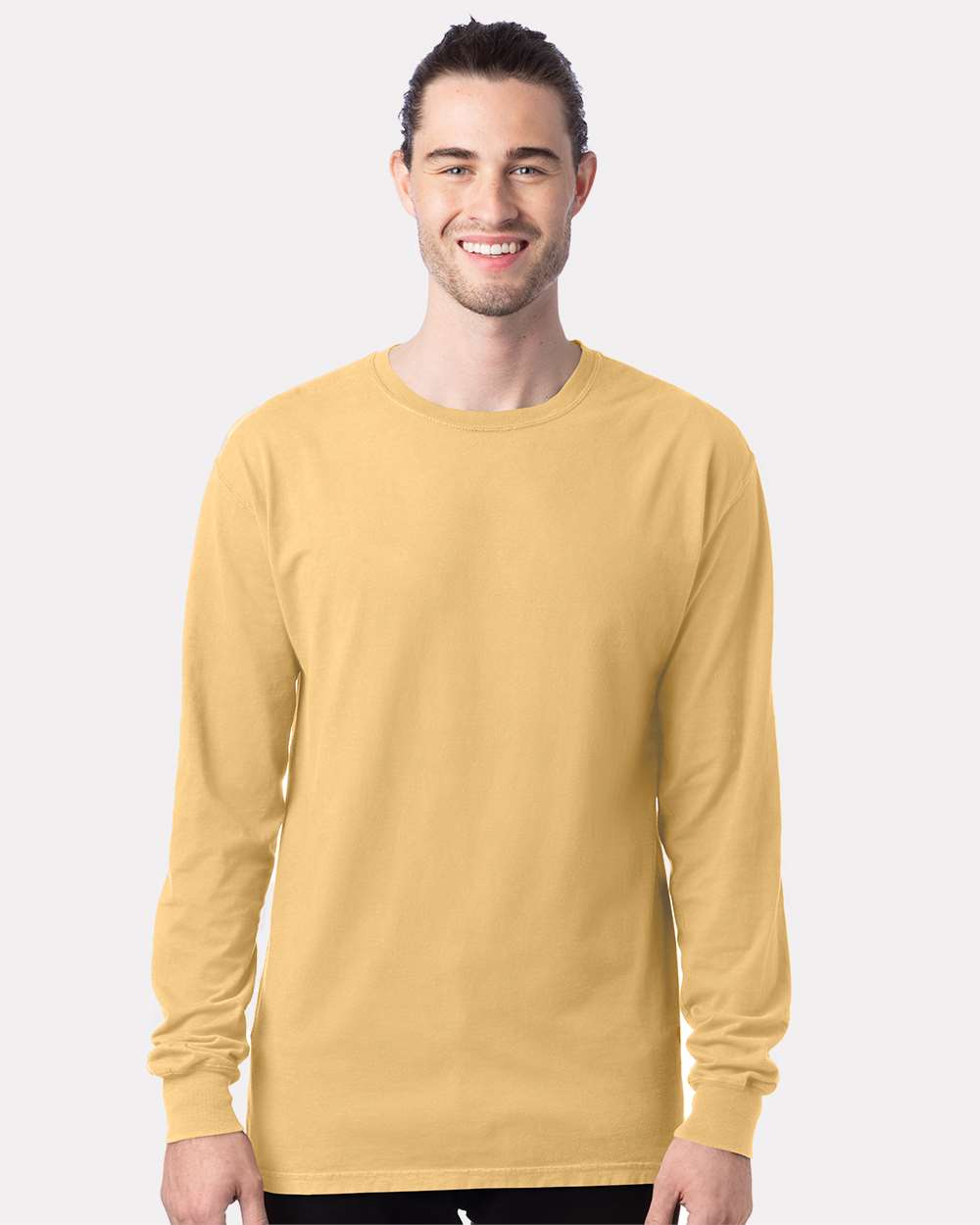 ComfortWash by Hanes Garment-Dyed Long Sleeve Crewneck T-Shirt II