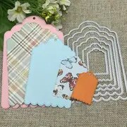 Metal Tag Die-Cutting 6 Piece Dies Set