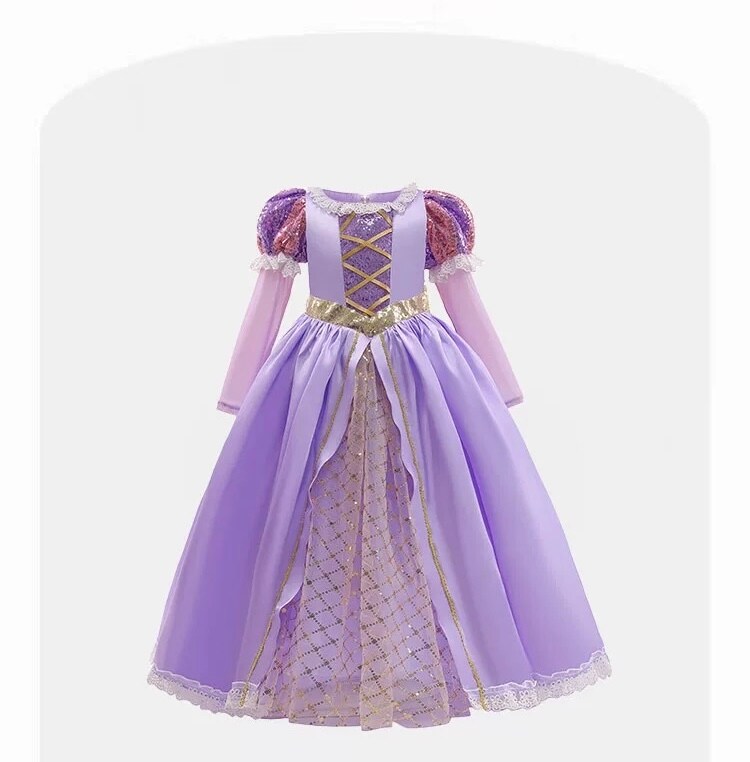 Sincere Party Deluxe Light Up Purple Rapunzel Dress: A Magical Costume