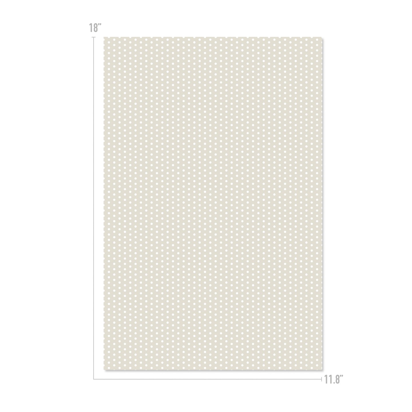 Happy Crafters&#xAE; Polka Dot 11.8&#x22; x 18&#x22; Sheet