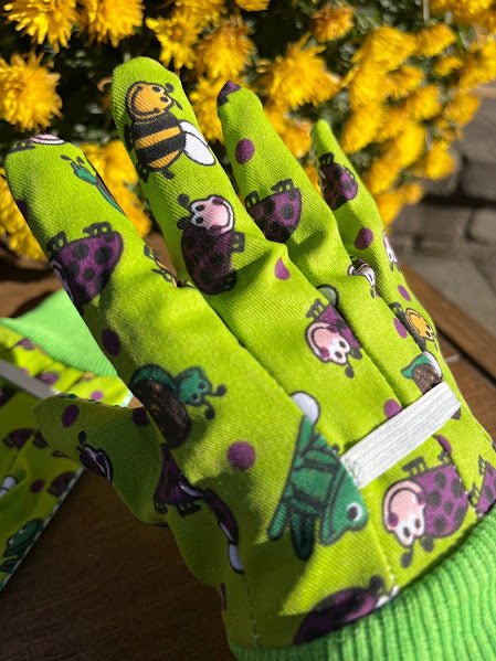 LITTLE Kid Gardening Gloves - Happy BUGS