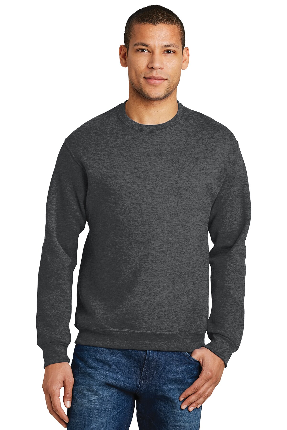 JERZEEAS® NuBlend Crewneck Sweatshirt