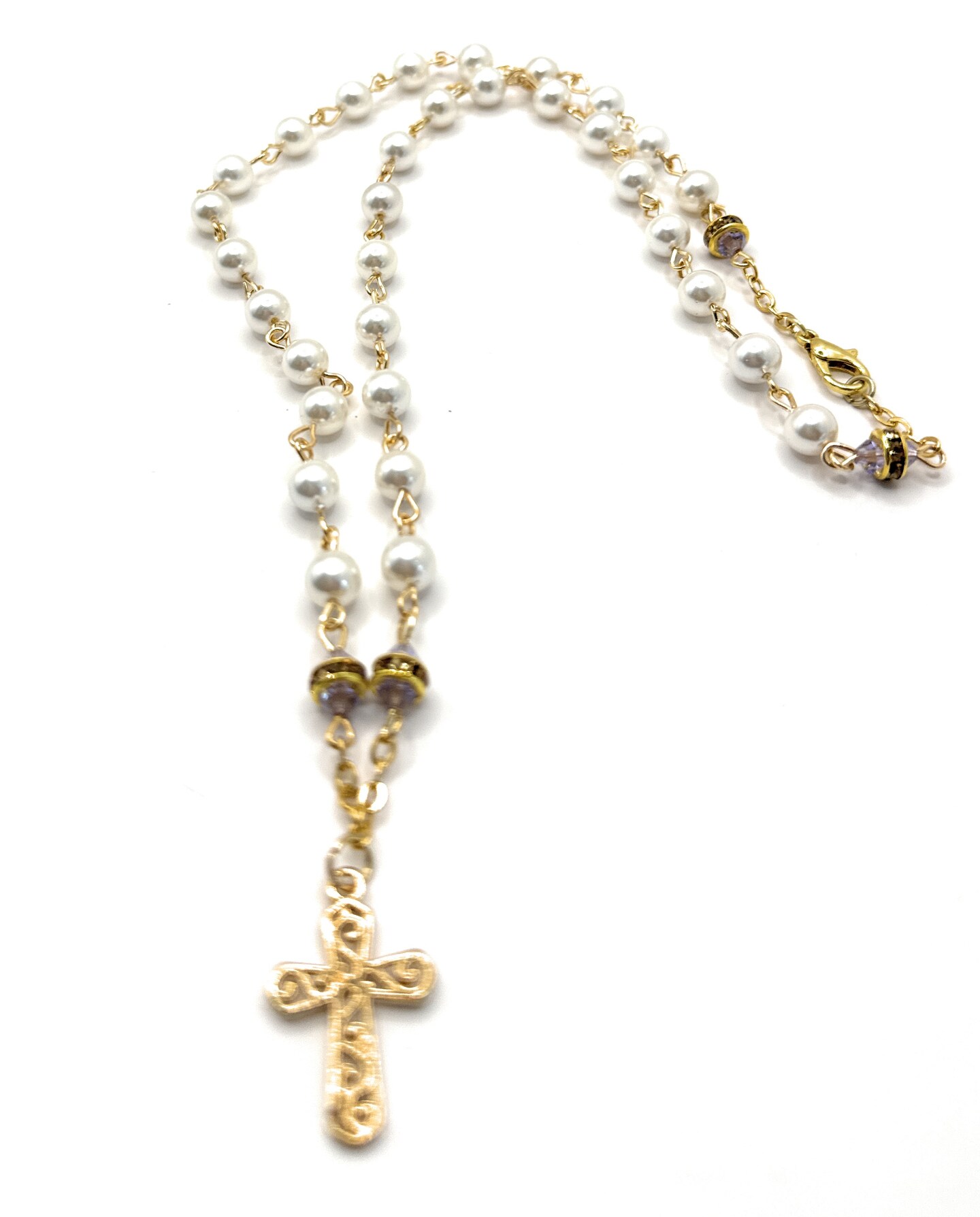 Alexandrite hot sale cross necklace