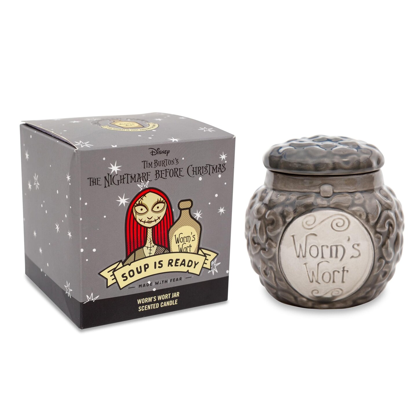 Disney The Nightmare Before Christmas Sally&#x27;s Jar Ceramic Candle | Worm&#x27;s Wort
