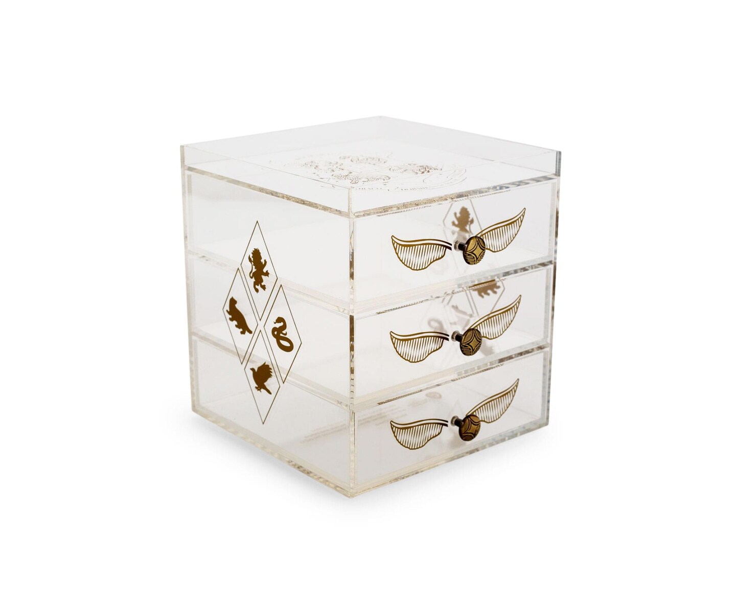 Harry Potter Snitch Acrylic Beauty Organizer Storage Case