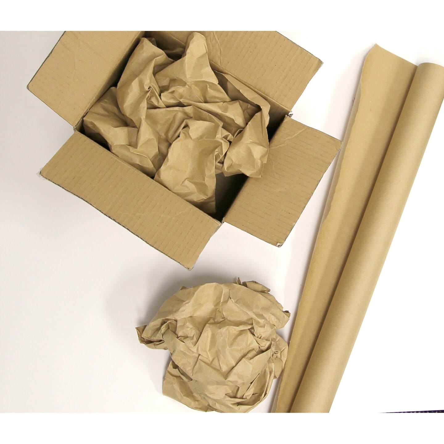 BAZIC 30&#x22; X 14 ft. All-Purpose Natural Kraft Wrap Paper Roll