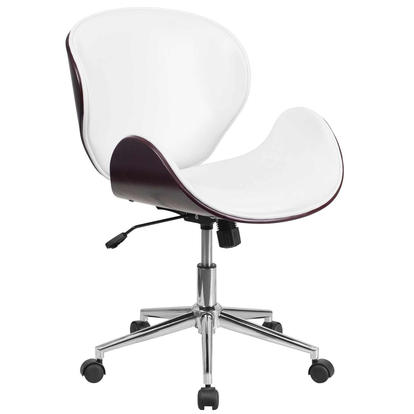 Merrick Lane Roisin Office Chair Mid-Back Ergonomic Executive Swivel Office Chair With Tilt-Lock and Tilt Tension Controls