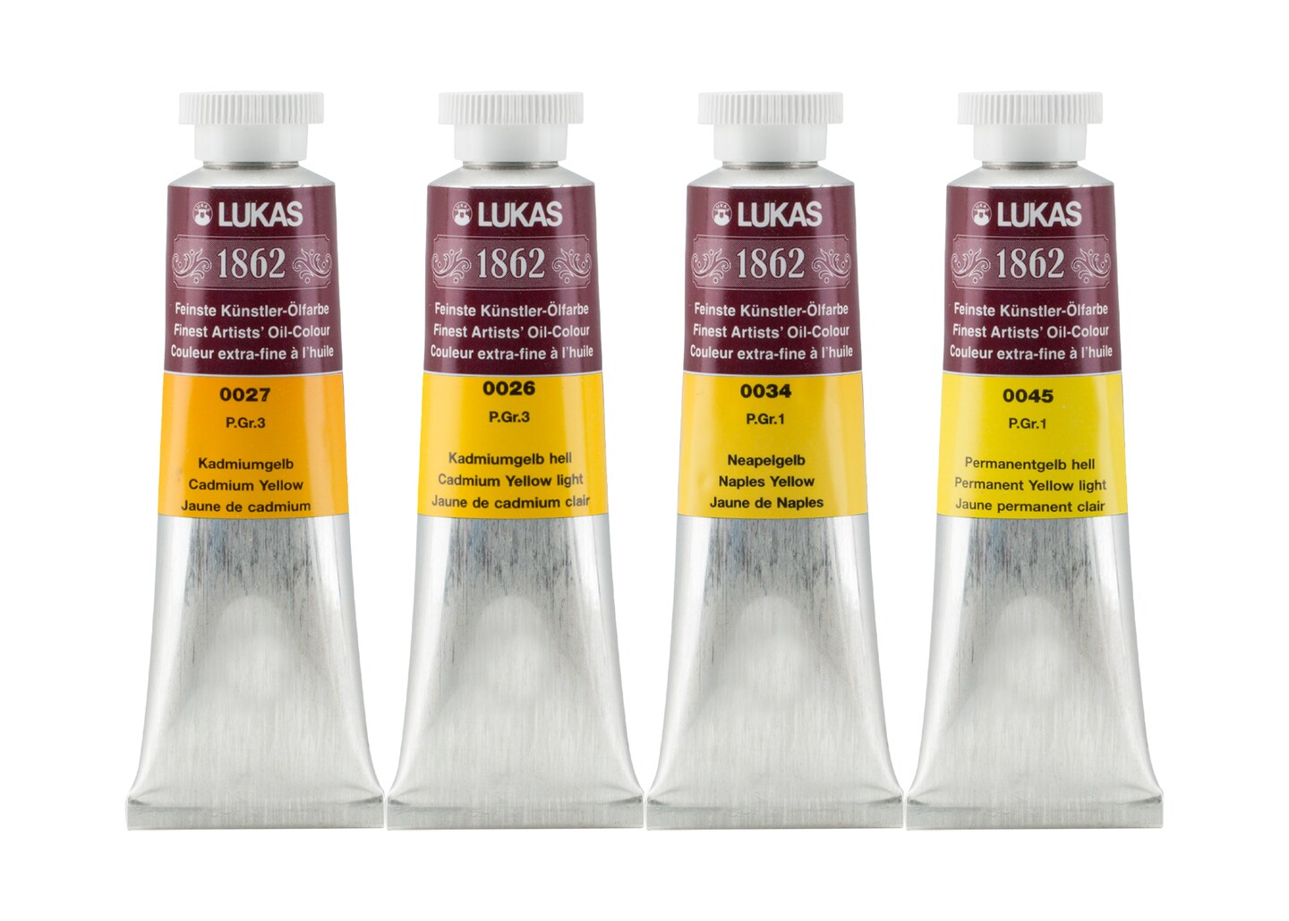Lukas 1862 Professional Artist Oil Paint - Fast-Drying, Non-Yellowing, Highly Pigmented Oil Paint, Open Stock and Sets