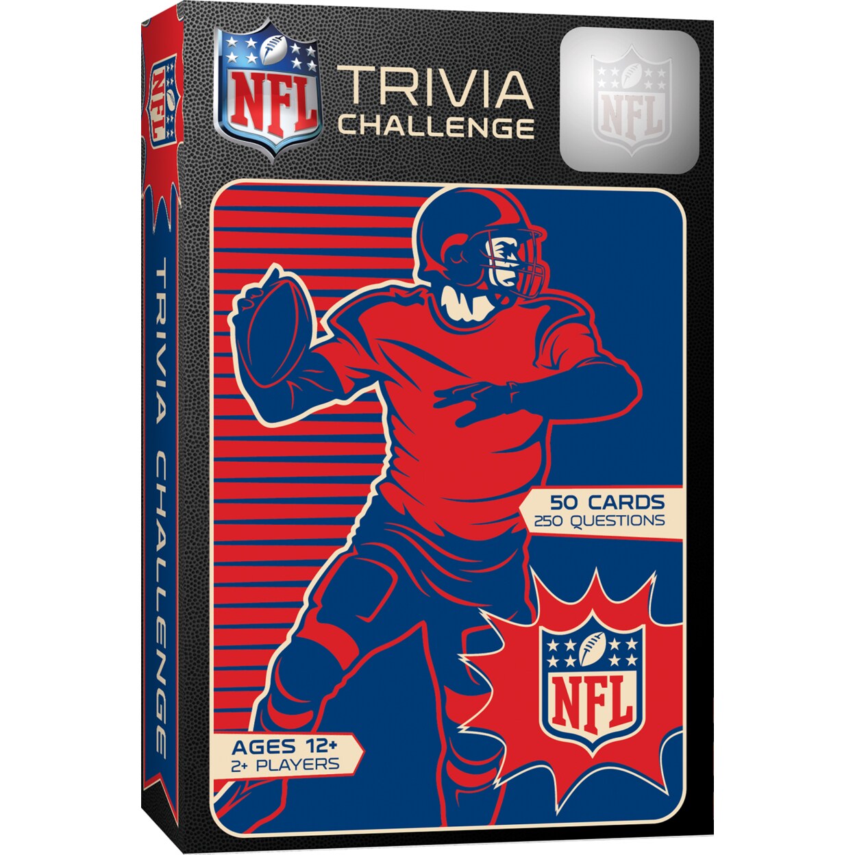 MasterPieces   Family Game - NFL Trivia Challenge Card Game - Officially Licensed Game for Kids &#x26; Adults