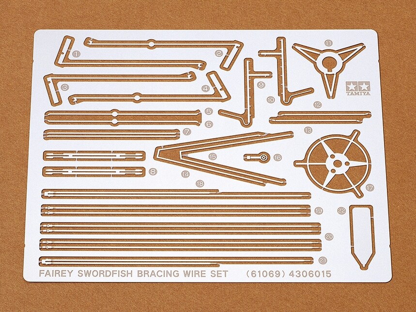 Tamiya  1/48 TAM61069 - 1/48 Tamiya Fairey Swordfish Photo-Etched Parts Photo Etch