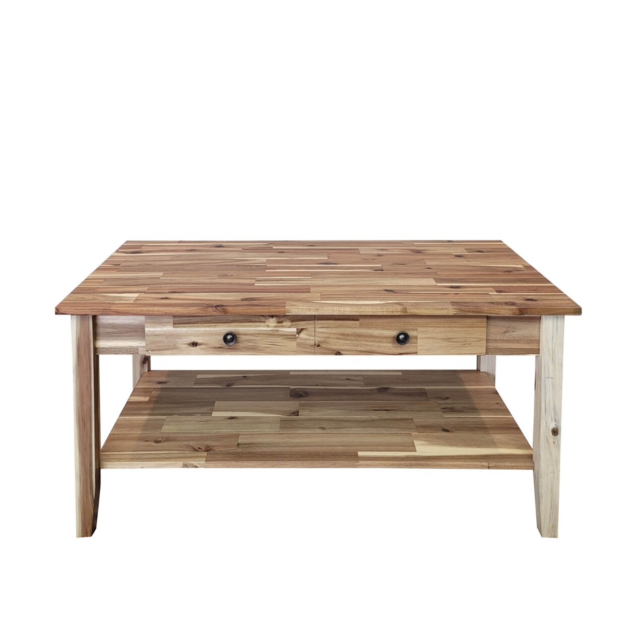 Casual Contemporary Living Solid Acacia Coffee Table