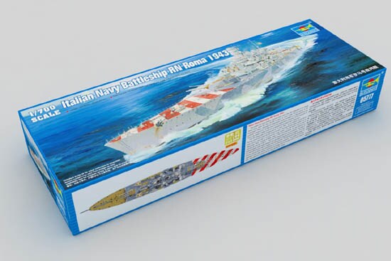 Trumpeter  1/700 RN ROMA 1943 1/700 Plastic Model