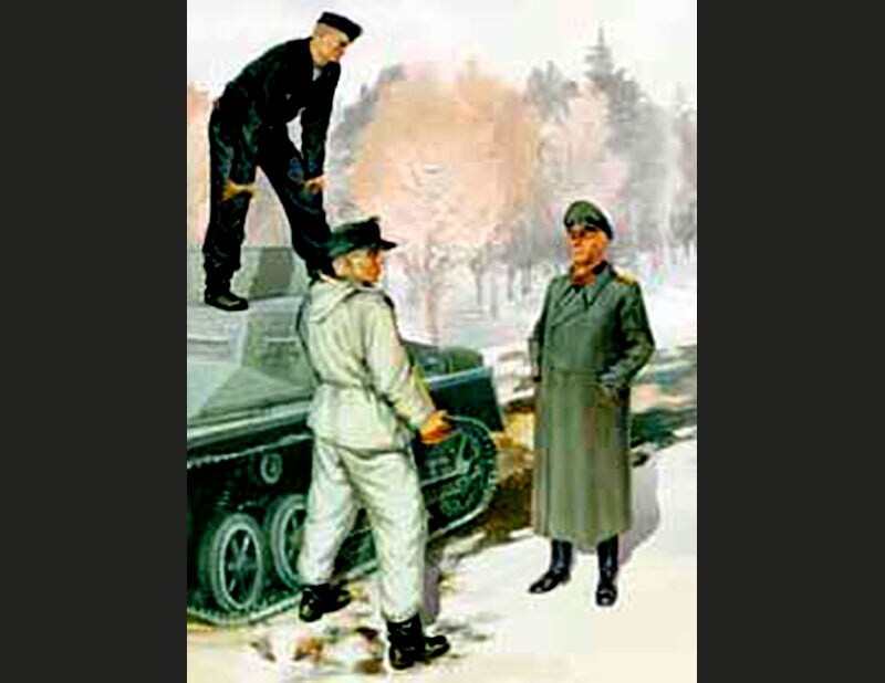 Master Box LTD  1/35 M German Tank Crew 1943 Plastic Model