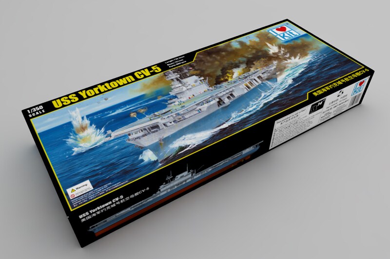I Love Kits  1/350 USS Enterprise CV Plastic Model